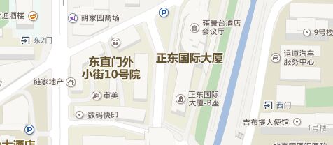 正东国际大厦地图